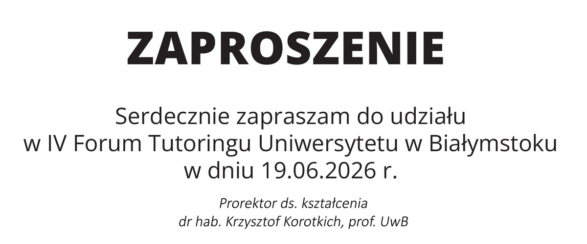 zaproszenie